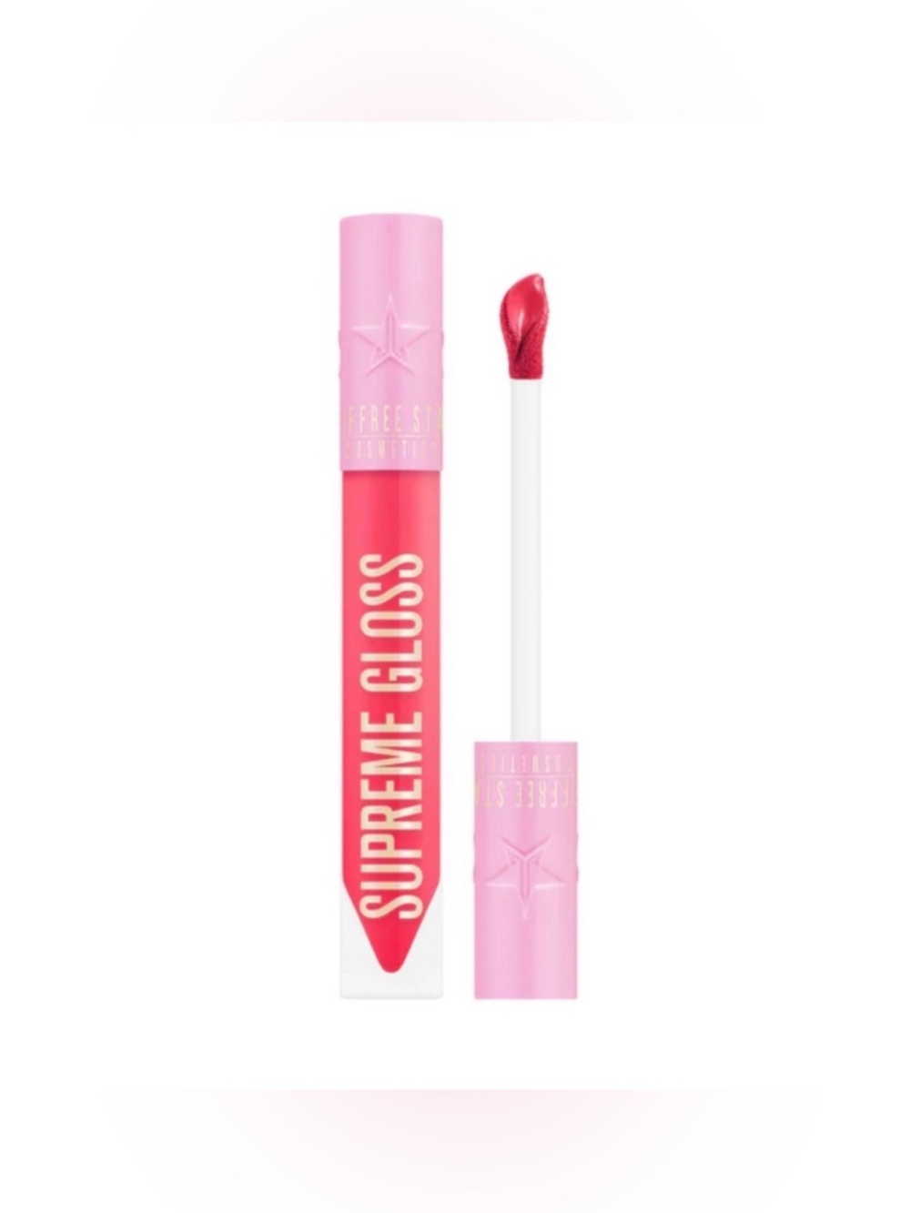 Jeffree Star Supreme Gloss “Watermelon Soda” NIB Bright Pink Coral Lip Gloss
